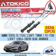HONDA CIVIC FC TEA 1.5 TURBO CVT / FC TED 1.8 CVT (2016-2020) TOKICO TKC SHOCK ABSORBER REAR 2PCS