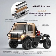Mangniu 1/18 Mn333 Unimog Fully Proportional Four Wheel Drive Rc Remote Control Climbing Vehicle Off
