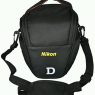 Y✔Nw Tas Kamera Segitiga Nikon Coolpix D40 D40X D50 D60 D70 D80 D90