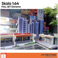 DIORAMA PACKAGE!! 1:64 DIORAMA SET | HOTWHEELS PARKING DIORAMA