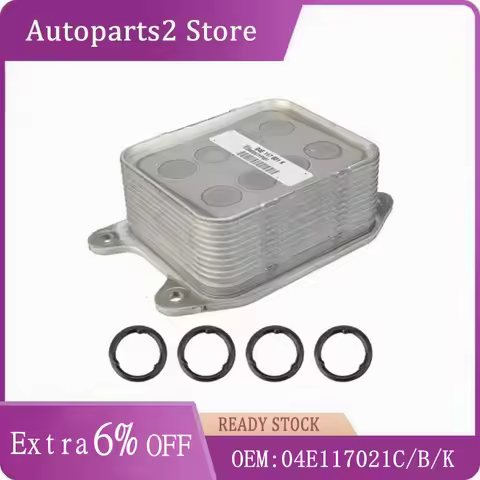 Brand New Engine Oil Cooler With Gasket 04E117021B 04E117021C 04E117021K for VOLKSWAGENs JETTAs GOLF