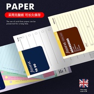 [European Hutong] Filofax Inner Page Refill Loose-leaf Notepad Replacement Core UK Imported A6