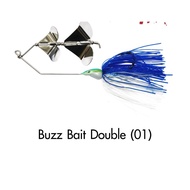 Thunder Frog Shop WEEBASS Buzz Bait Double Fish Tiger Reservoir Lure Water Surface Eight Bangs
