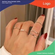 5pcs Rings/Set of rings/Korean aesthetic rings for women goodmoodgoodthings