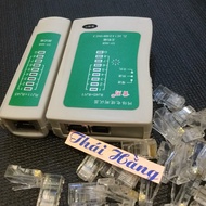 Combo RJ45-RJ11 network cable stripper & 100 network beads (1 set)