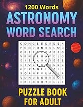 ASTRONOMY WORD SEARCH PUZZLE BOOK FOR ADULT: Astronomy Word Search Puzzle | Astronomy and Space Word