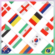 200 Pcs International Country Flags Bunting Countries sijicckj