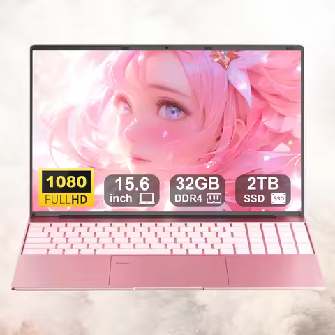 New 15.6" Laptop Intel Core i7-8650U 32GB 2TB Gaming PC Ultra Slim Office Study Computer PC Windows 