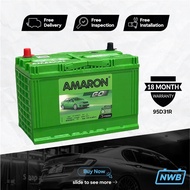 NW AMARON GO N70ZL | NX120-7L | 95D31L (MF) - 70AH - Car Battery - NISSAN Navara, ISUZU DMax, TOYOTA