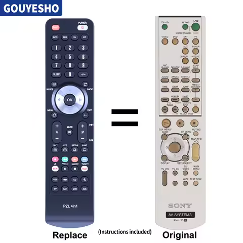 New Replacement RM-U25 For Sony Remote Control STR-KSL5 STR-KSL500 STR-KLS40
