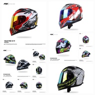 JPX FULL FACE VALKYRIE & FORCES "ORIGINAL MOTIF MOTOGP RACING HELMET, JPX HELMET OFFICIAL