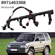 1 Piece 8971463368 Oil Rail Pressure Sensor Seal Injector Harness Black ABS for    4JX1 Turbo  3.0L 
