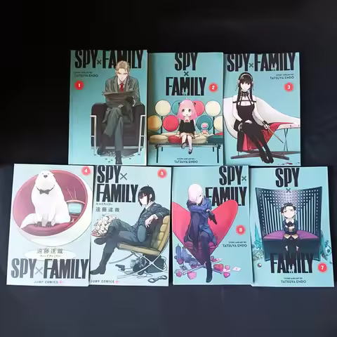 English Version Japanese Anime SPY×FAMILY Official Comic Book Volume (Spy Play House) Espionage, Act