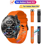 Aolon Navi R4 strap Silicone strap Aolon Navi R3 R4 smart watch strap watch band Sports wristband