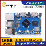 AQLKY Orange Pi 5 Pro 16GB Ram RK3588S คอมพิวเตอร์บอร์ดเดี่ยว LPDDR5บอร์ดพัฒนา BT5 Wifi5.0 M2.0สนับส
