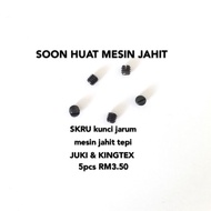 Skru kunci jarum mesin jahit tepi JUKI &amp;KINGTEX