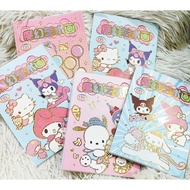 Tracing Sticker Book DIY Sanrio Notebook 5 Sheets Attach Hologram Stickers Photo Children's Toys Enh