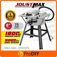 PRODIY JOUSTMAX JST8210TS 210mm 8" Mitre Table Saw Machine Wood Table Saw Machine Wood Cutting Mesin Pemotong Kayu