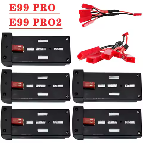 3.7V 1800mAh Lithium Battery Spare For RC Drone For E99 PRO E99 PRO2 Drone BatteryQuadcopter Replace