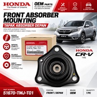 OEM Front Absorber Mounting 51670-TMJ-T01 | Tapak Absorber Depan untuk Honda CR-V TME 1PC