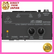 Behringer MA400 Monitor Headphone Amplifier | 1-Channel Mic & Stereo Input | Compact Design