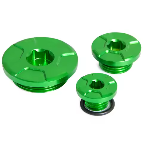 NICECNC For Kawasaki KX250F 2011-2018 KX450F 09-18 KX250 KX450 19-20 KLX450R Engine Timing Cover Oil