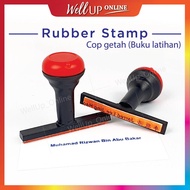 Rubber Stamp (1 baris) Cop getah Cop Nama (Cop buku latihan / Cop name / Cop sekolah / Cop nama muri