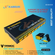 Tarmoc TMC-8SC2E-4A4B-P | Media Converter Switch 8FO 2LAN / 8 FO 2 LAN 10/100Mbps POE IN 12-57 Volt 