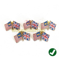 Union Flag Pin Malaysia Flag Pin Cross Flag Malaysia And England