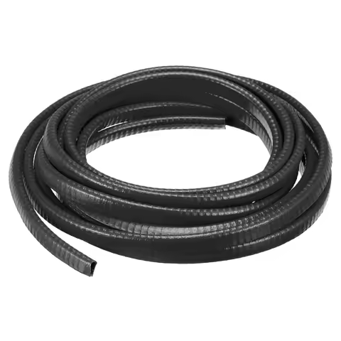Uxcell 4/5/6Meter U Channel Edge Trim Rubber Guard Seal Strip Edge Protector Fit for 1-2.5mm Edge (1