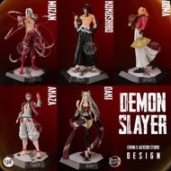 Action Figure Statue Demon Slayer Upper Moon Demon Daki Gyutaro Kokushibou Muzan Douma Akaza Cheng X