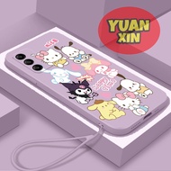 For Samsung Galaxy Samsung A54 5G Samsung A42 5G Samsung A50 Samsung A51 Samsung A52 Samsung A53 5G Phone Case Sanrio Animation Design Cartoon Kitty Cat Soft TPU Case Casing