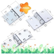 LANSEL Flat Open, Connector Heavy Duty Steel Door Hinge, Practical Soft Close Folded No Slotted Close Hinges Furniture Hardware Fittings
