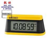 Seiko Classy Yellow and Black Miniature Marathon Timer Alarm Clock