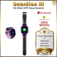 *WHATSAPP Model* 🇸🇬  Guardian Hi 4G Kids GPS Smart Watch Singapore Brand - 2024 Protector Series (Purple)