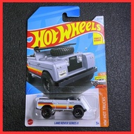 (WM FREE Shipping) Hot Wheels Land Rover Series II 2024 Grey Model Track Stars Collection HW Hot Tru