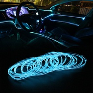 Car EL Wire Led Car Lights Neon LED lamp Rope Tube LED Strip For Volkswagen Passat B6POLO bmw F10 F3