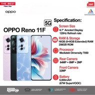💯 Original Oppo Reno 11F 5G *NFC* {16GB RAM {8+8} + 256GB ROM} Oppo Malaysia Warranty