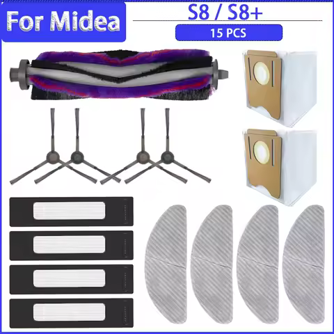 Fit For Midea S8+ Plus, 클리엔 CLIEN T24, 씽크에어 ThinkAir RV50 Pro Replacement Parts Accessories Main Sid