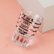 60ml Espresso Shoot Glass With Scale / 60ml Espresso Shoot With Scale / Measuring Cup