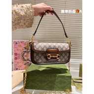 Gucci Gujia 1955 Saddle Bag mini Underarm Bag Small Baguette Style