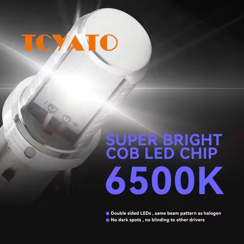 2-Sided Luminous Motorcycle Headlight Bulb H6M H6 P15D LED Signal Light Motorcycle High Brightness L