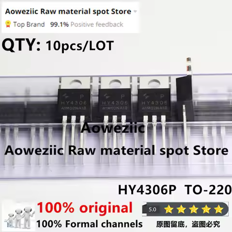 Aoweziic 2023+ 100% New Original HY4306P HY4306 TO-220 MOS FET 60V 230A