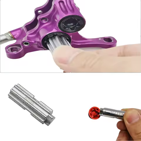 2IN1 Bike Hydraulic Brake Caliper Cap Wrench/ HOPE Tech4 Tech3 V4 E4 X2 RX4+Bicycle Remover Tool