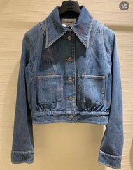 Chanel denim jacket 牛仔褸 tweed jacket cardigan CF coco crush