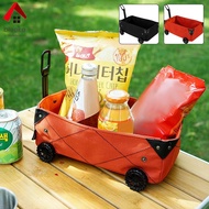 Camper Shape Storage Box Hanging Storage Box Foldable Canvas Storage Container Multipurpose Organize