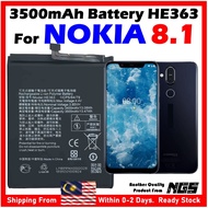 High Quality Grade A+ 3500mAh Battery HE363 Compatible For NOKIA 8.1 / NOKIA X7 TA-1099 TA-1113 TA-1