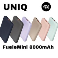 UNIQ - FueleMini 8000mAh PowerBank 北歐超薄快充行動電源 灰色