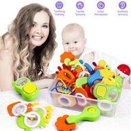 14/5/6 Pcs Baby Rattle Toys (6-12 Months), Baby Sensory Teething Toys (8 Months), Newborn Baby Teeth