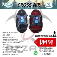 BEG BACKPACK DEUTER CROSS AIR (35L) VIETNAM
